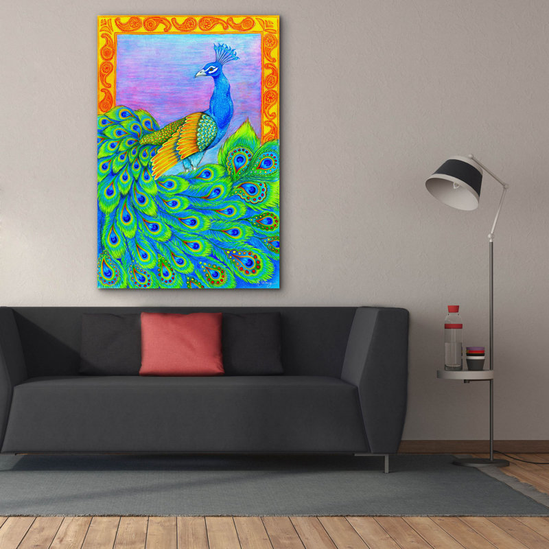 Sur toile, H 60 po x l 40 po x P 1,5 po