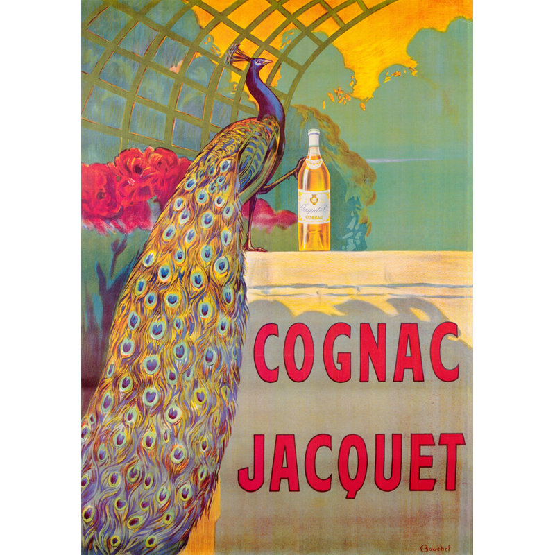 Cognac Jacquet, H 24 po x l 17 po