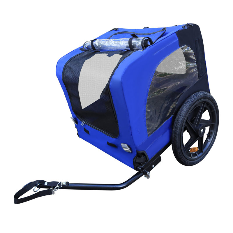 Chariot pour chien, Bleu