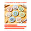 Button Maker Supplies 100 Sets 2.95 in / 75 mm Pin Back Button Parts, with Metal Backs, Metal Shells, Clear Mylar Films, and Blank Circle Papers, for Home DIY, School Events, and Custom Studio