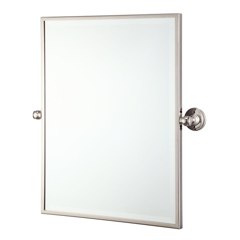 Guifford Mirror, Polished Nickel