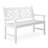 Original Wood Geometric Back Patio Park Bench-865023641
