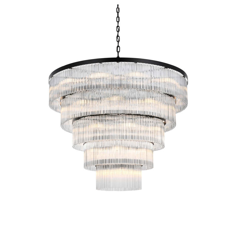 Lustre noir Harlow, Noir
