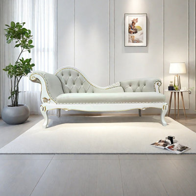 Exquisitely light luxury solid wood recliner