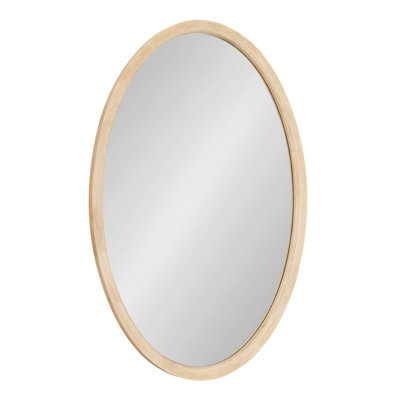 Brianna Wood Flat Mirror