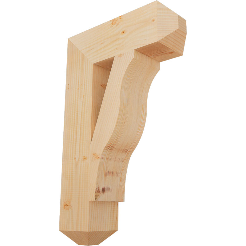 Support pour artisan Funston, H 32 po x l 5,5 po x P 20 po, Sapin de Douglas, Lisse