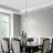 1-Light Modern Teardrop Pendant Light-775093719