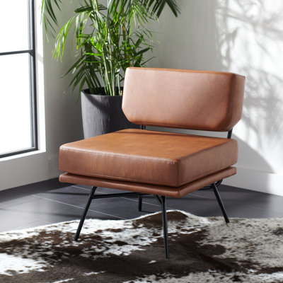 Fauteuil de chambre en similicuir de 25 cm de large Loughborough
