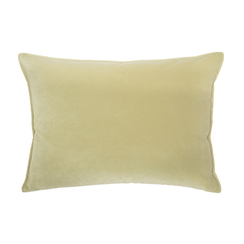 Franklin Washable Velvet Sham Cover & Insert , Queen, Citrus
