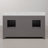 Minnetrista Double Bathroom Vanity with Marble Top-31600027