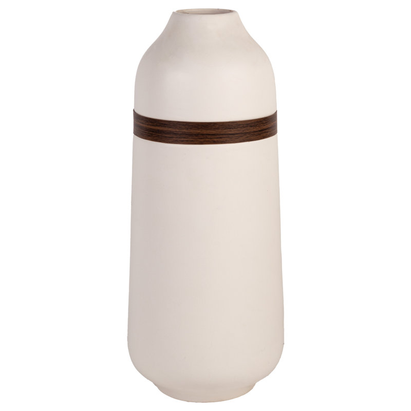 15.7" Ceramic Vase – Stylish Rustic Décor for Any Space