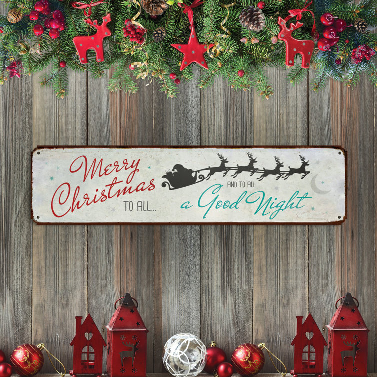 CPS Merry Christmas to All Signs Wayfair