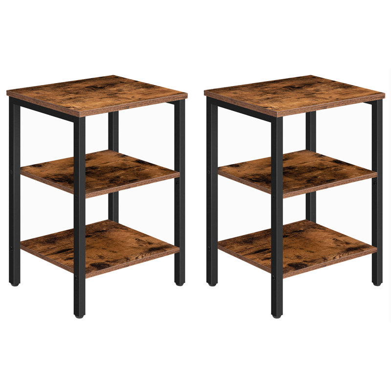 Mehnaaz 21.7'' Tall End Table Set
