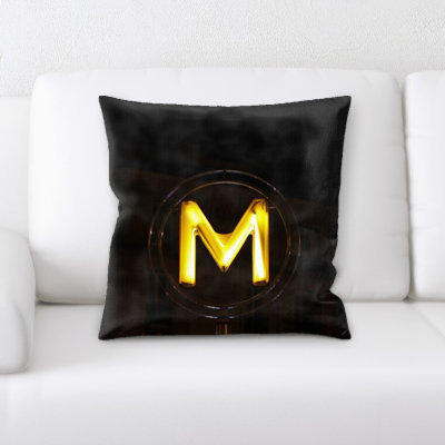 Train Microsuede Reversible Throw Pillow