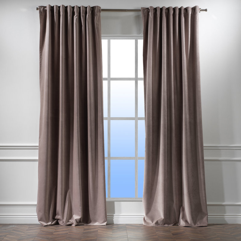 Decorative Double Panel in Matt, Extra Wide X Extra Long, L 52 po x L 84 po, 18 taupe rose