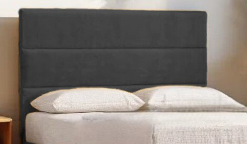 Divan Bed Base, Small Double (4'), Charcoal