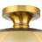 Glass Flush Mount-346679486