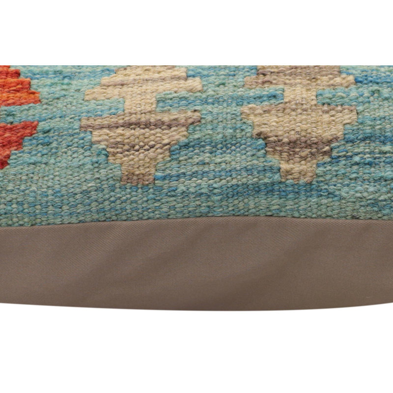 Oreiller kilim tissé à la main Southwestern Cooley - 20 po x 20 po