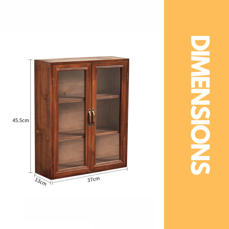 Fatululik 37cm W Solid Wood Accent