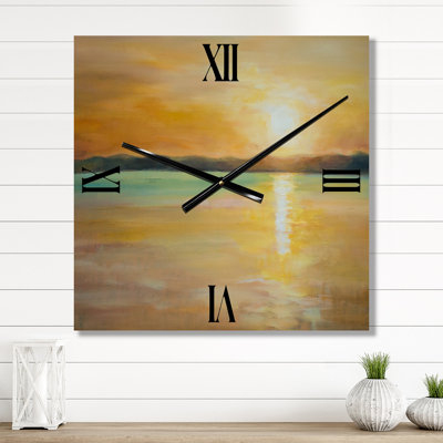 Metal Wall Clock