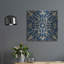 "Motif sur fond bleu" par Alonzo Saunders-1594851682
