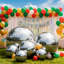 Ensemble de boules en PVC pour miroir