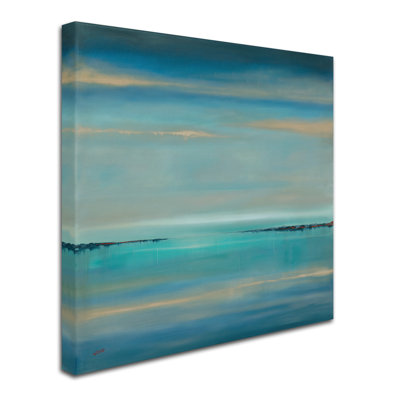 The Line of Time' Print on Wrapped Canvas -  Trademark Fine Art, MA0860-C1414GG