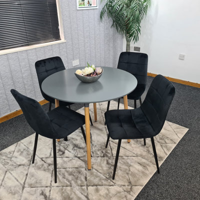 Gordin 4 - Person Dining Set