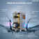 Dual-Function Wall Mounted Waterfall & Rainfall Shower Faucet Set With Rough-In Valve