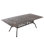 Mahah Rectangular Metal Outdoor Dining Table With Umbrella Hole , 87'' in. W 42'' in. D