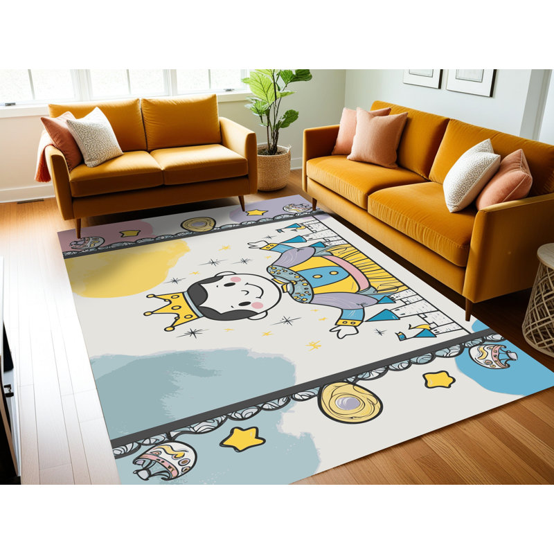 Ginza Six Washable Fairy Tale Fantasy Rug, Rectangle 2' x 3'
