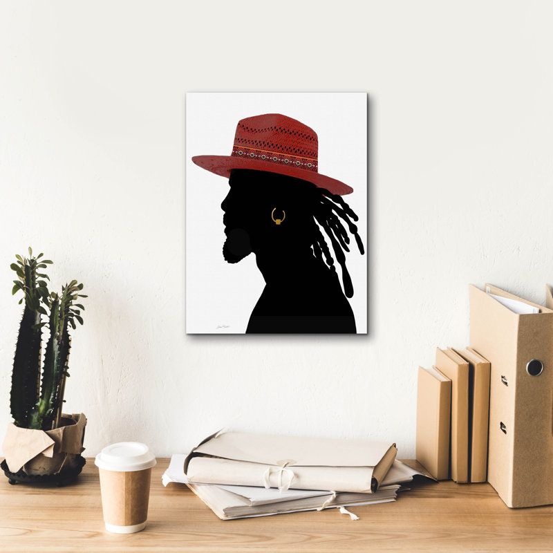 «Oh Happy Day E» par Jean Plout, art mural sur toile, H 16 po x l 12 po