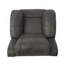 Fauteuil inclinable manuel en tissu de lin, dimensions 34,5 po x 39 po x 39 po-771398555