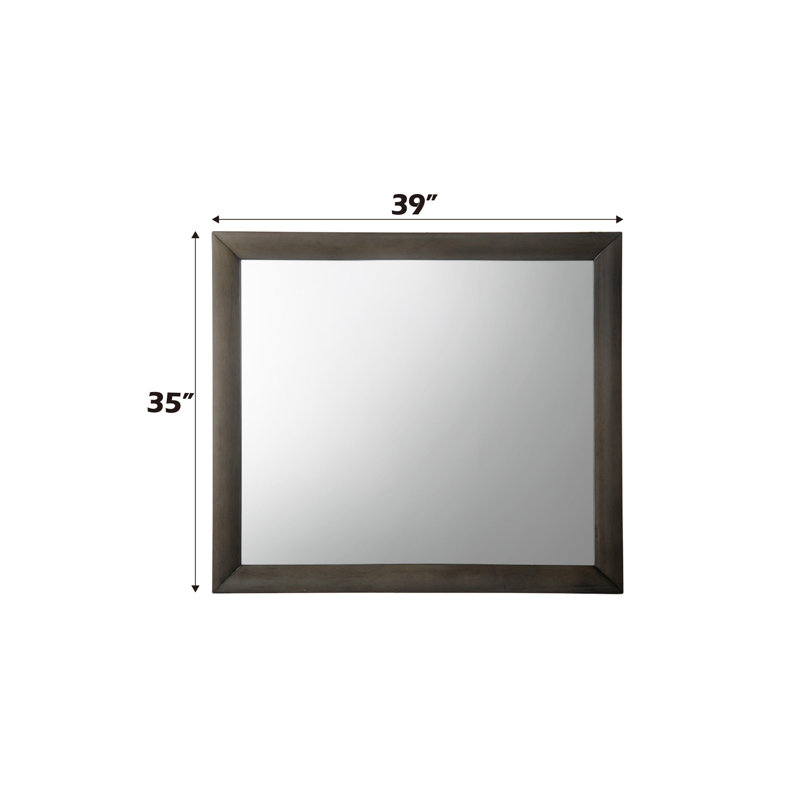Miroir Ireland Oak Finish (miroir inclus seulement)