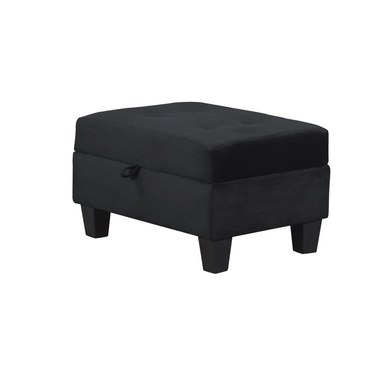 Repose-pieds (gris), Lin noir