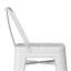 Rayne - Tabouret à hauteur de comptoir en métal 24 po (ensemble de 2) - Blanc vieilli