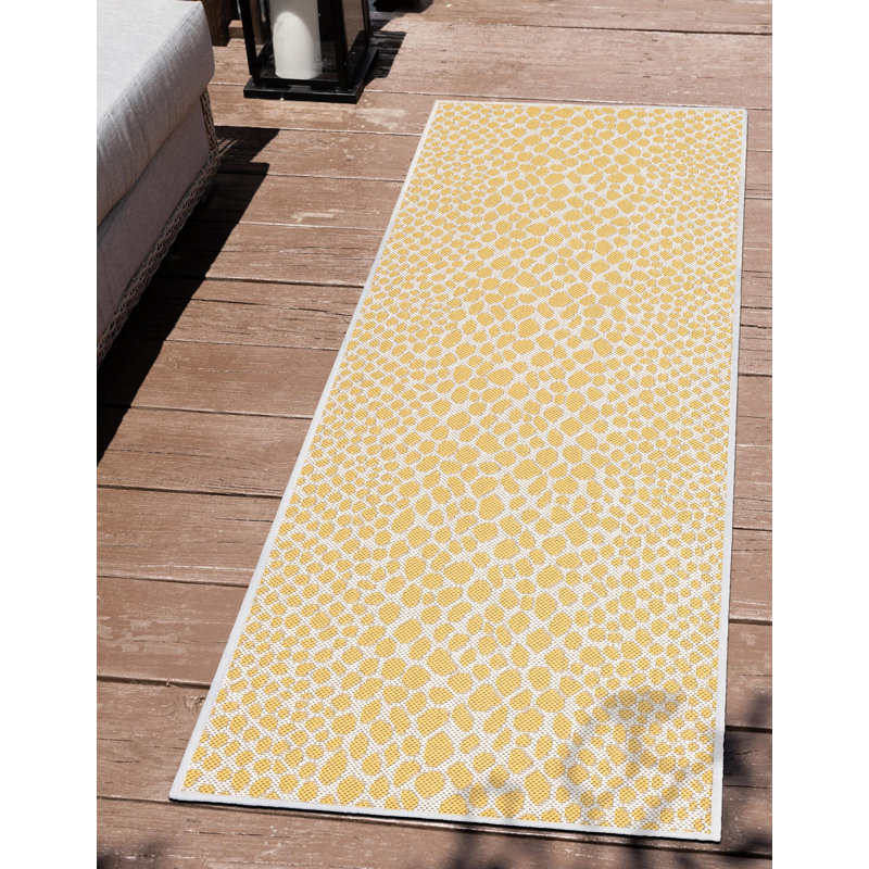 Jill Zarin Cape Town Indoor/Outdoor Rug, Tapis de couloir 2 pi x 6 pi 1 po