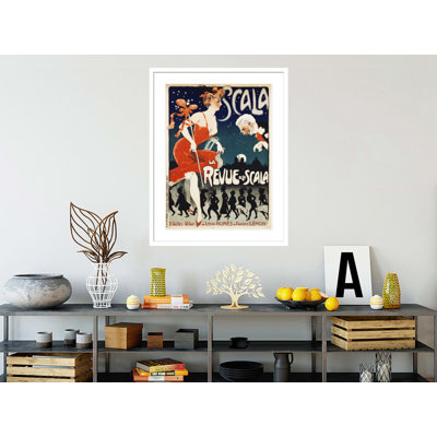 Scala La Revue de la Scala by Jules-Alexandre Grun -Framed Giclee Print