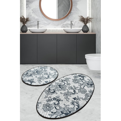 Ensemble de 2 tapis de bain