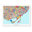 « toronto street map », impression sur toile tendue-15721000