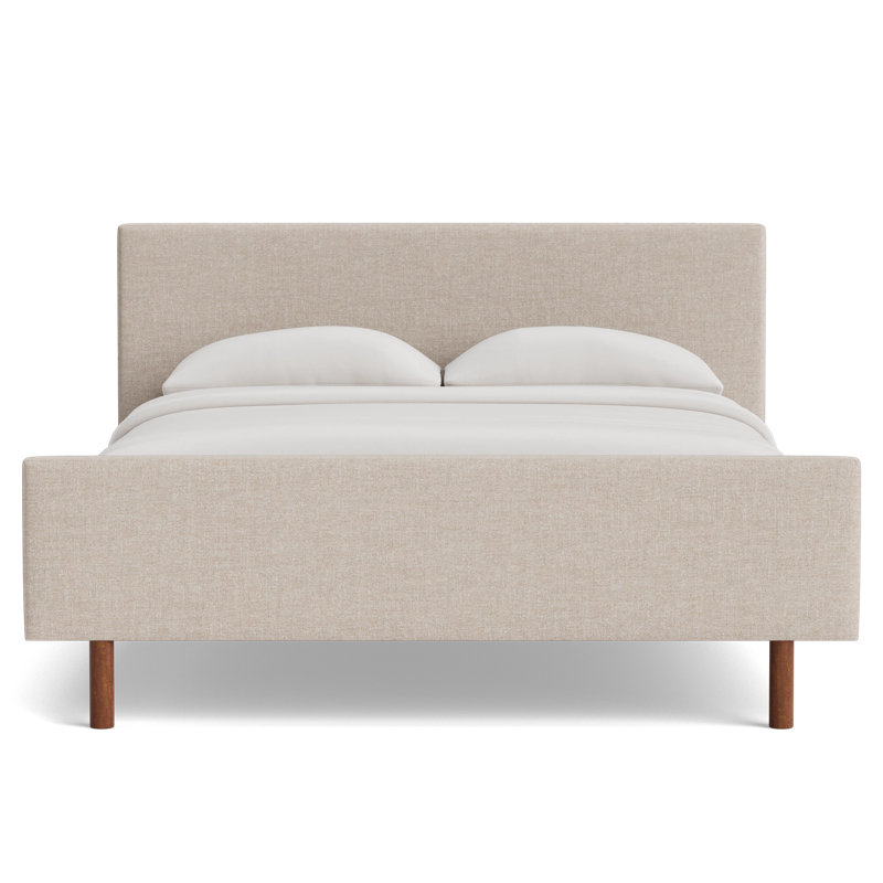 Skinny Fat Twin Bed, Queen, Performance Weave - Natural