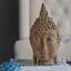 Tête de Bouddha méditant