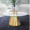 Elkin Glass Top Coffee Table