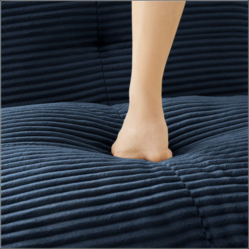 Canapé modulaire Boneless, Bleu