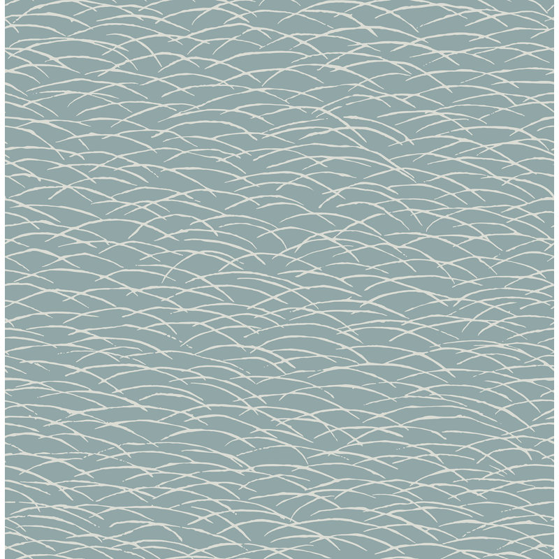 Shuster Geometric Roll, Blue