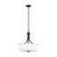 Luminaire suspendu Canfield à trois lumières de Génération Lighting -2072768575-2072768568