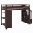 Loft Bed With Shelves,Drawers And Stairs-434248032
