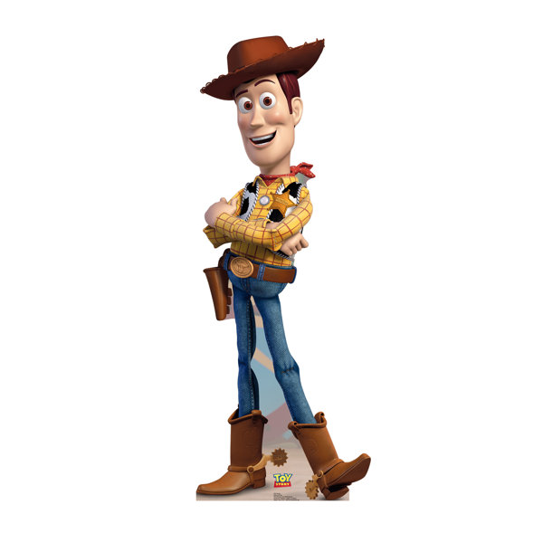 Woody & Forky Toy Story 4 Official Disney Cardboard Cutout with FREE Mini