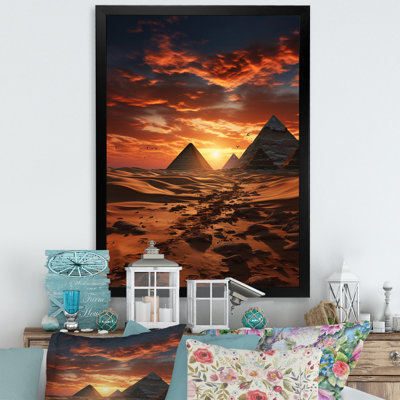 " Egypt Golden Pyramids II "