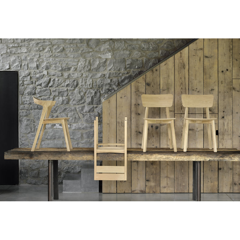 Casale Solid Wood Dining Chair, Hardwax Oil